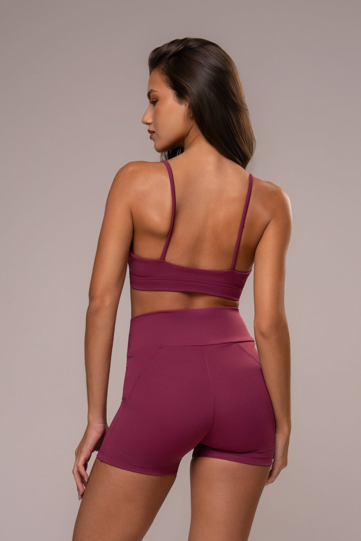 Damen Shorts & Top Set Viona - Malve