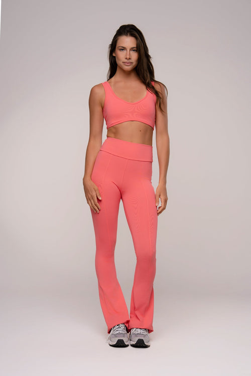 Damen Flare-Leggings Set Lunara