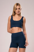 Damen Shorts & Top Set Elara - Petrol