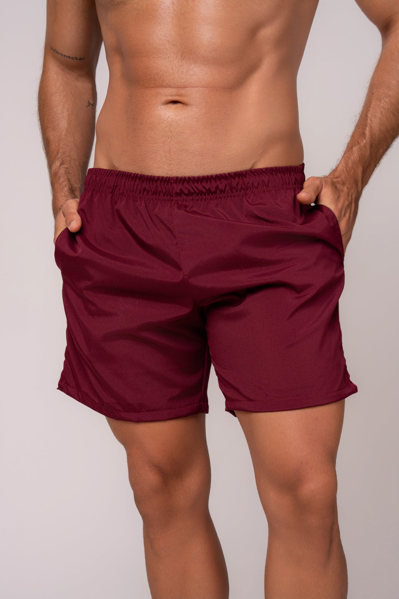 Herren Sportshorts Elyra - Bordeaux