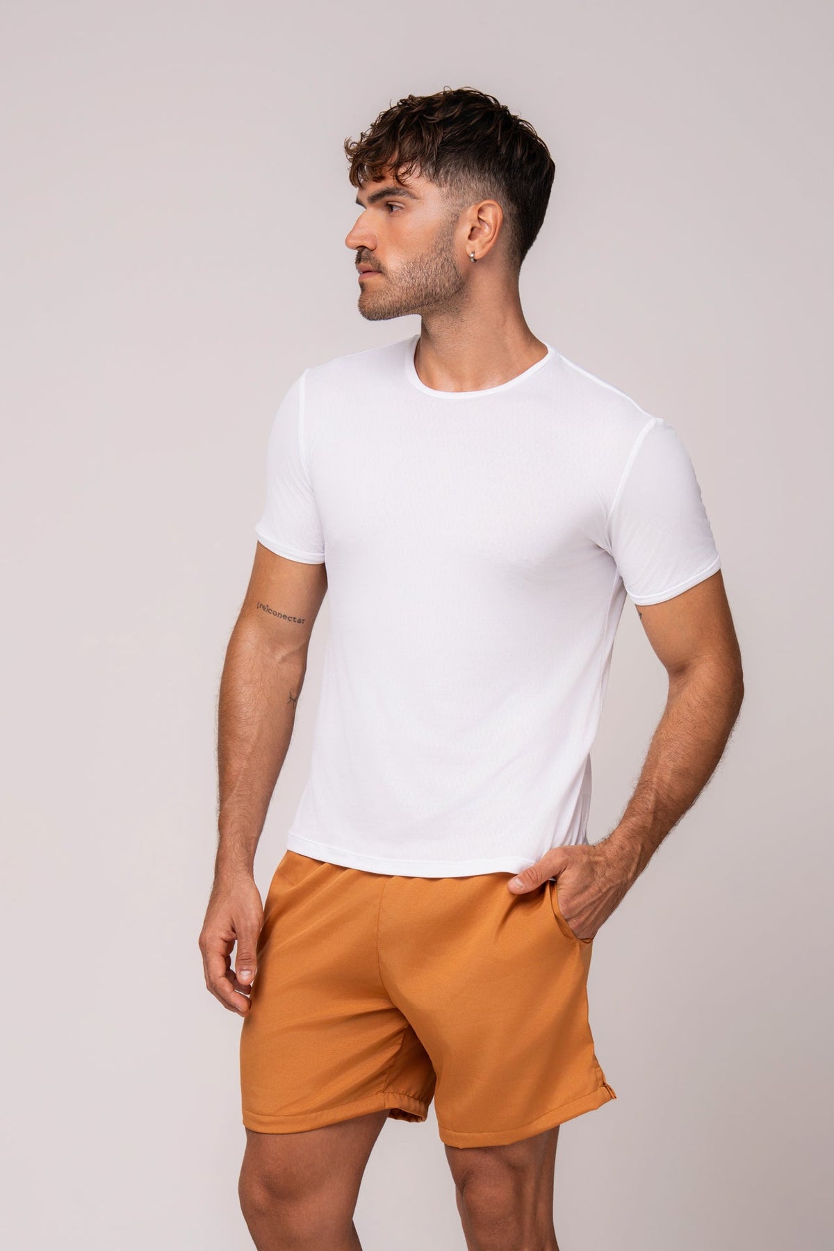 Herren Dry-Fit Shirt Vivienne - Weiss