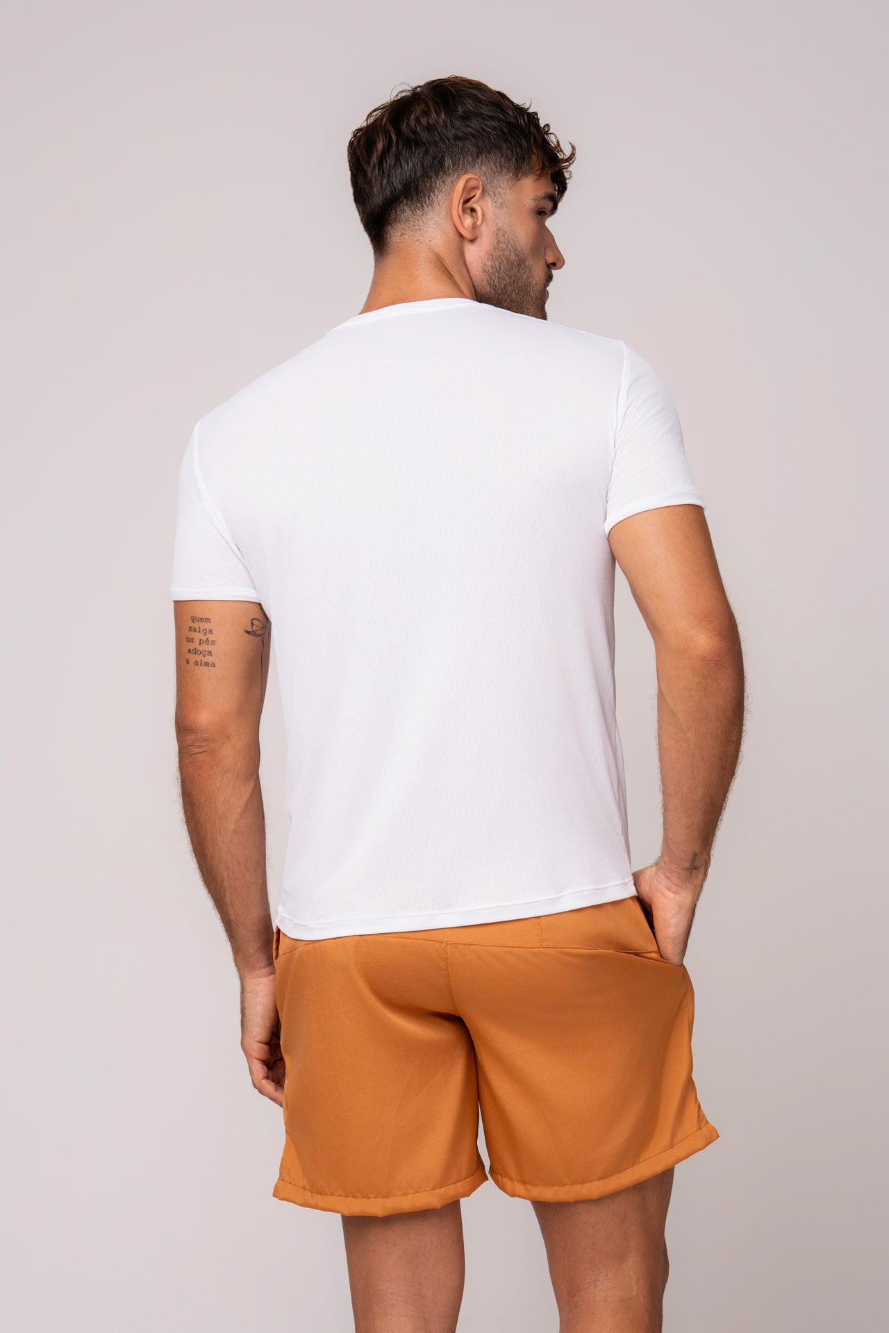 Herren Dry-Fit Shirt Vivienne - Weiss