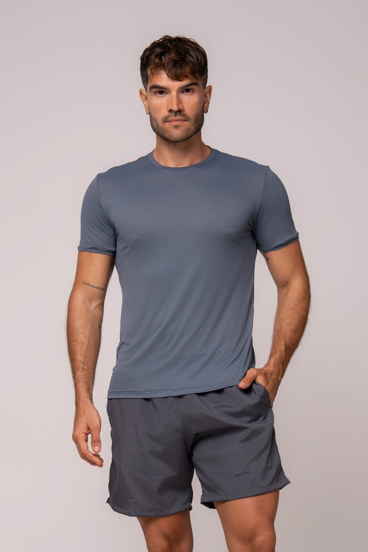 Herren Dry-Fit Shirt Serena - Graphit
