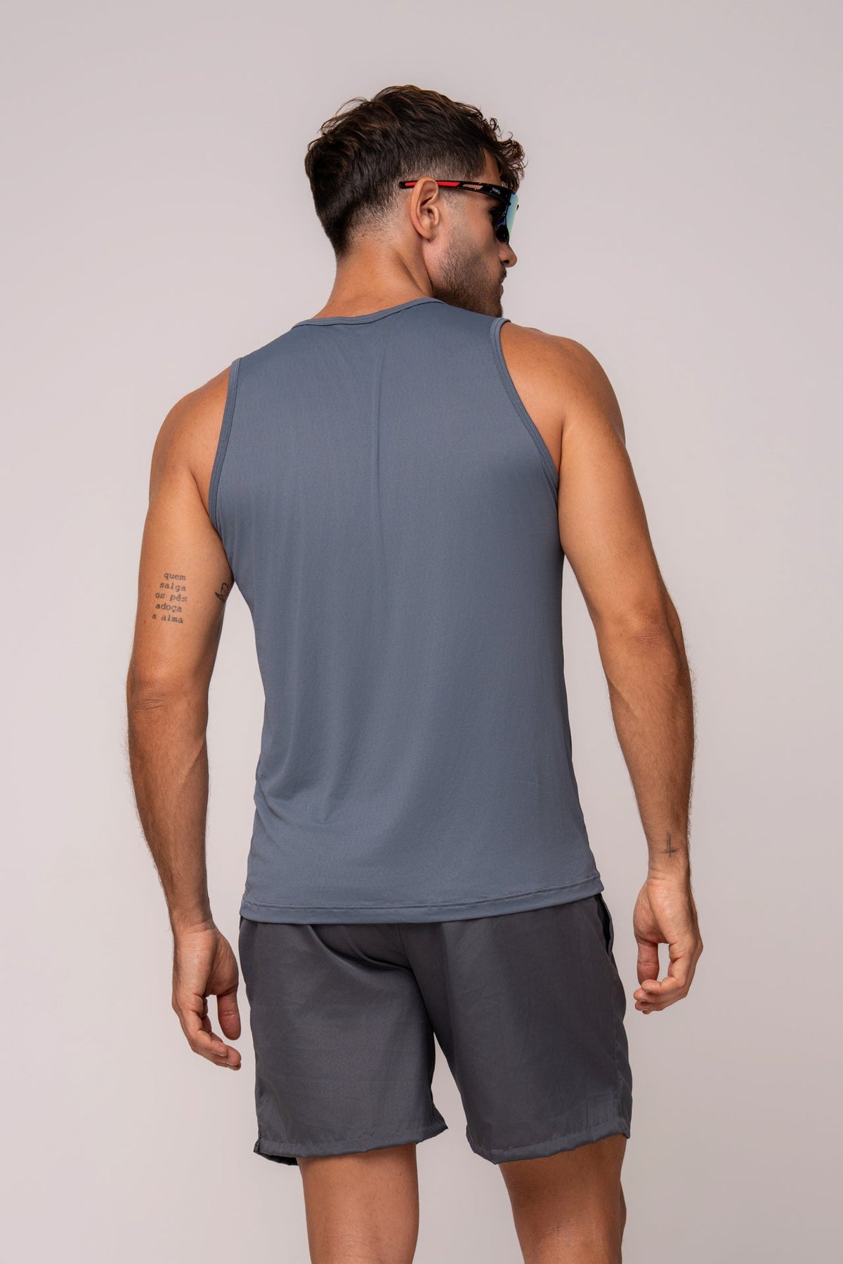 Herren Dry-Fit Tanktop Novelle - Graphit
