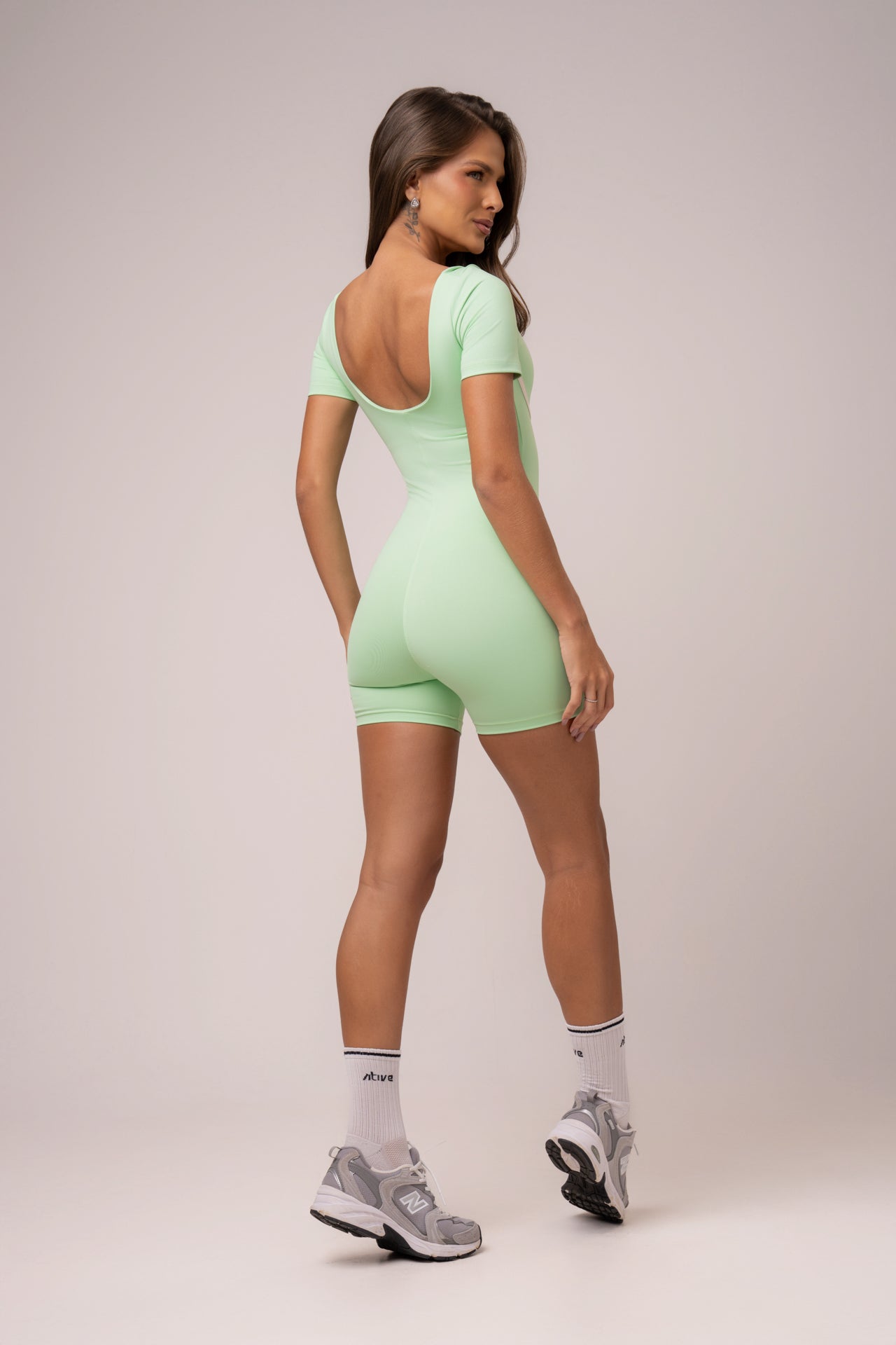 Damen Sport-Jumpsuit Ayla - Mint