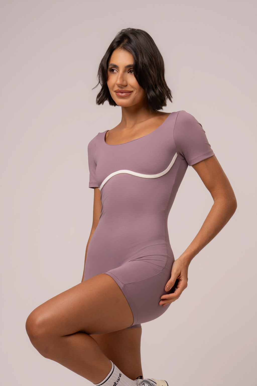 Damen Sport-Jumpsuit Amara - Rose