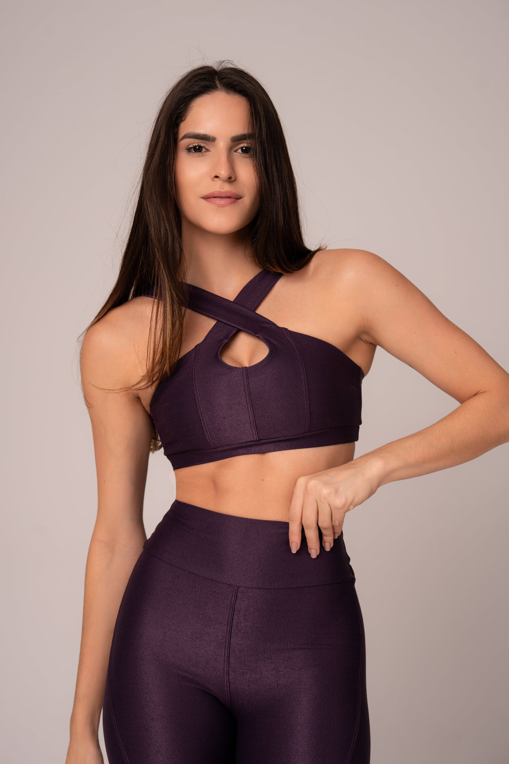 Damen Leggings & Top Set Calina - Acai