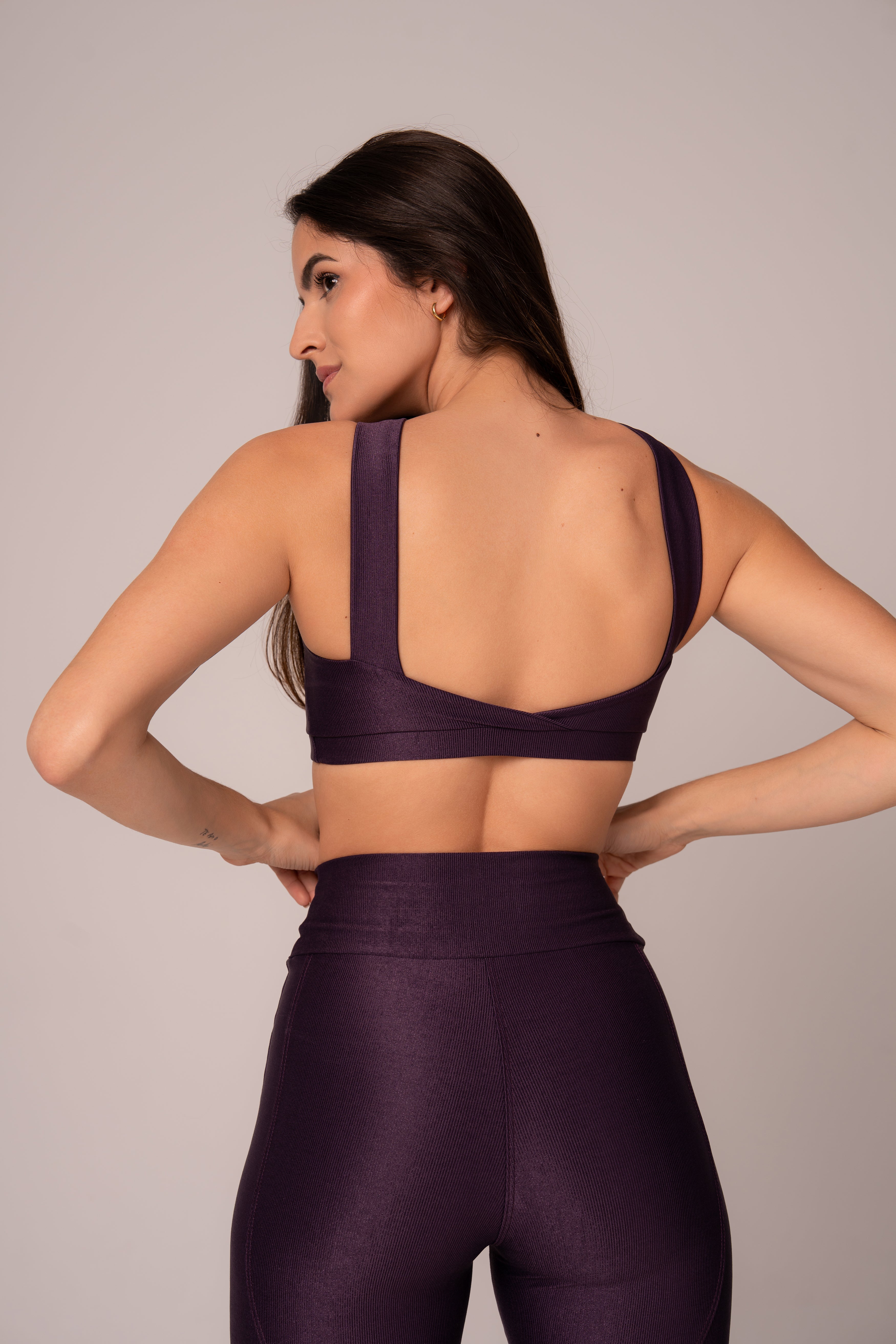 Damen Leggings & Top Set Calina - Acai