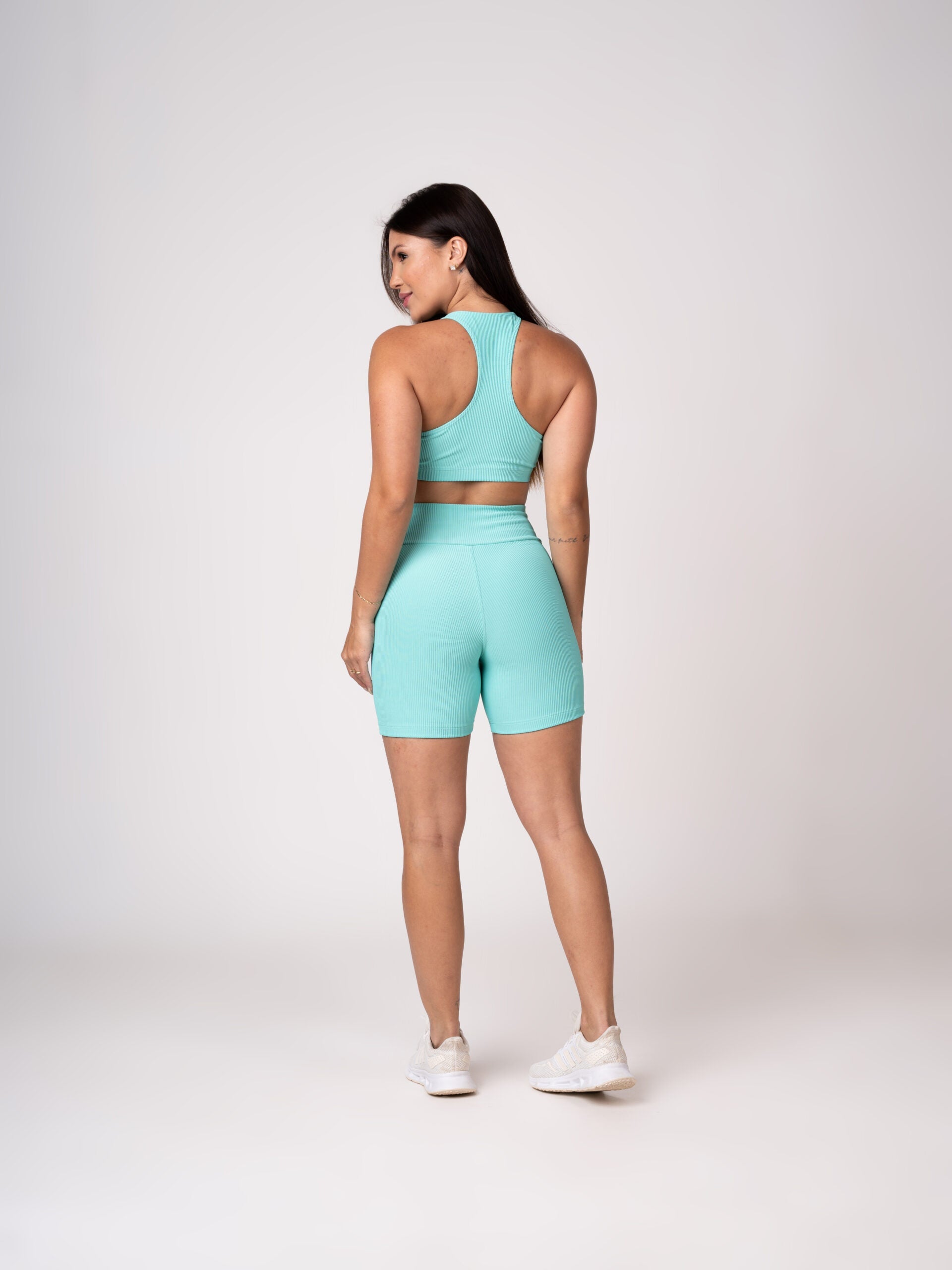 Damen Shorts & Top Set Elara - Mint