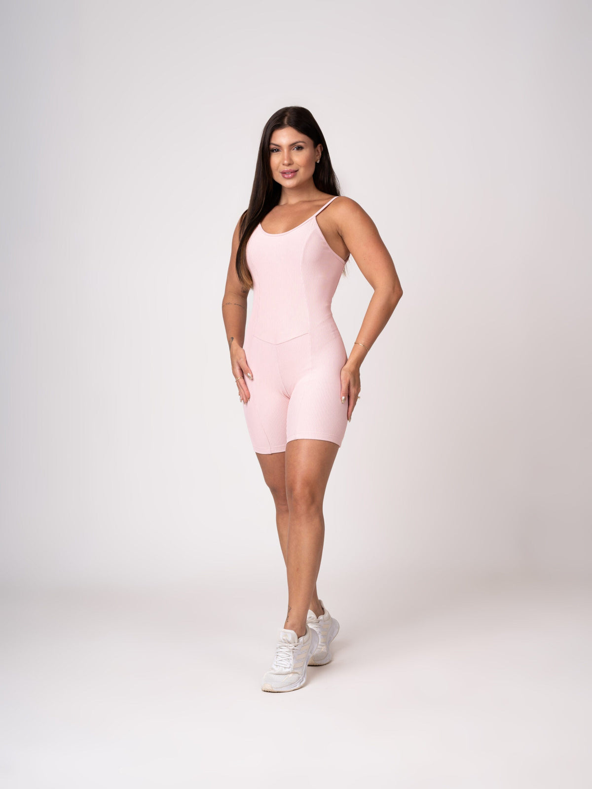 Damen Sport-Jumpsuit Liora - Altrosa